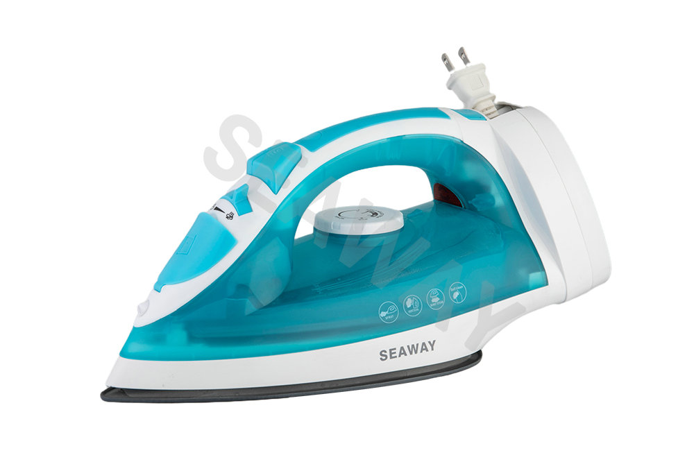 SW-201A Dubbele zoolplaat Krachtig stoomsnoer Opwindbaar stoomstrijkijzer