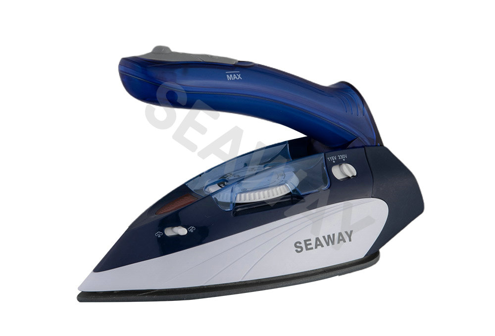 SW-602 900W-1100W Dual Voltage Choice reisijzer met gebogen handvat