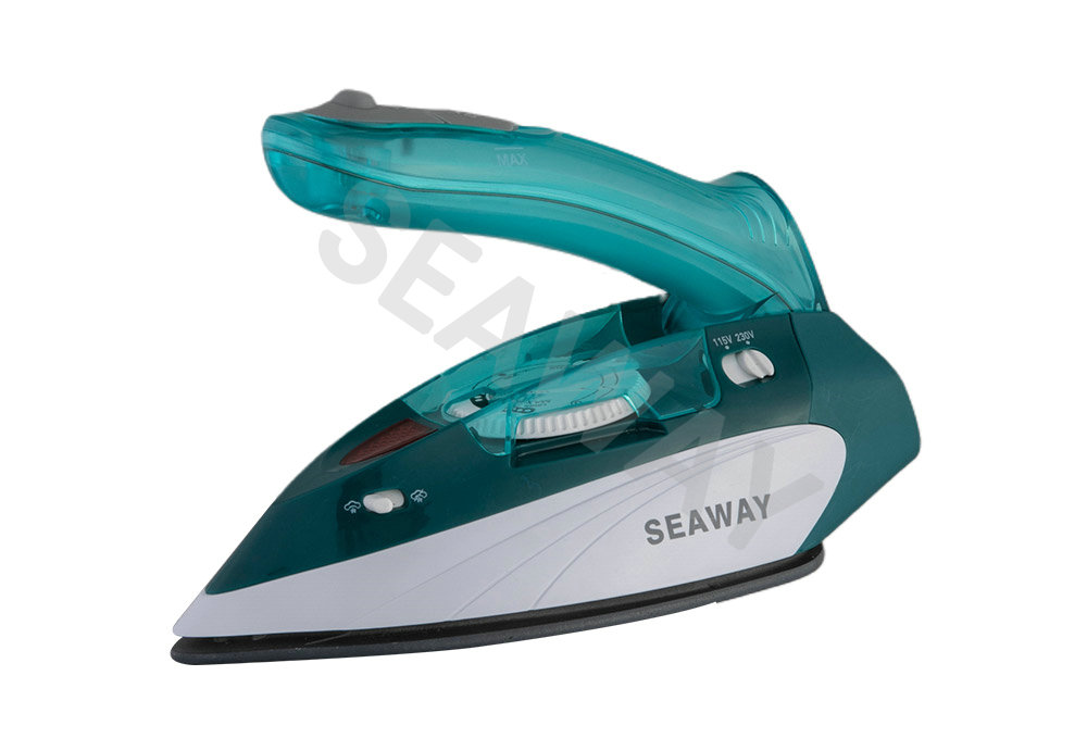 SW-602 900W-1100W Dual Voltage Choice reisijzer met gebogen handvat