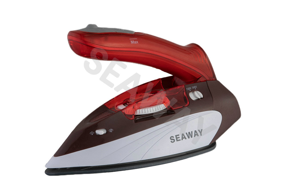 SW-602 900W-1100W Dual Voltage Choice reisijzer met gebogen handvat